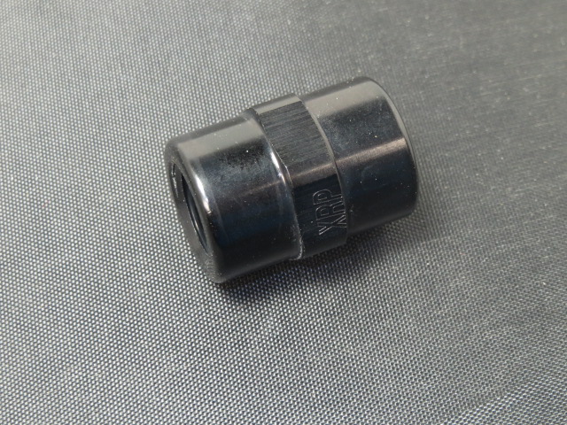 (image for) Coupler, Female - 1/8 NPT Black Anodized - Click Image to Close